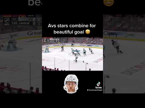 MacKinnon & Rantanen create all-star magic 🤩🏒 #Avalance #NHLAllStarGame #Shorts