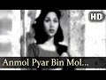 Anmol Pyar Bin Mol Bikhe Badal 1951 Song Madhubala Poornima Prem Nath Lata Mangeshkar
