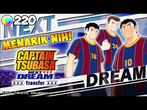 Gacha 5 Step mencari pemain barca next dream! - Captain tsubasa dream team