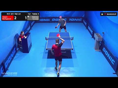 19:40 Vadym Nechyporuk - Valentyn Yunchyk 04.08.2023 TT Euro.Cup Ukraine Star. Table 3