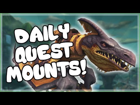 Mounts You Can Work Towards via Daily Quests in World of Warcraft