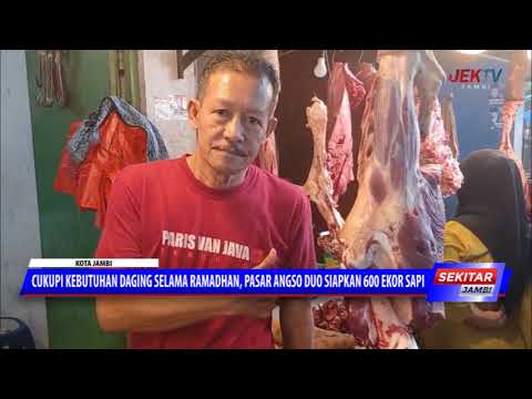 Pasar Angso Duo Siapkan 600 Sapi Untuk Kebutuhan Ramadan