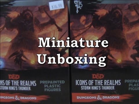 Storm King's Thunder Miniatures! Opening 2 Boxes.