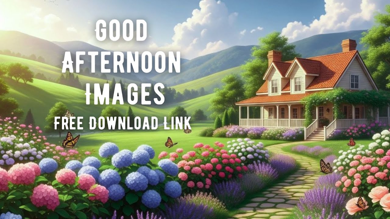 Good Afternoon Images & Wishes | Free Download Link for Social Media  | Send to Friends & Family