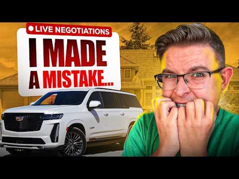 Negotiation GONE WRONG?!?! | Live Car Negotiation