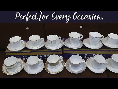 Bone China Cup saucer | Fancy Cup Saucer | Light Weight Original Cup Saucer