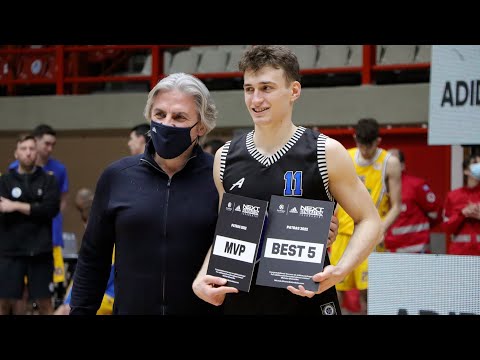 EB ANGT Patras MVP Highlights: Matteo Visintin, U18 Stella Azzurra Rome