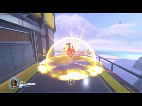 Overwatch Junkrat Riptire+Mine Trick