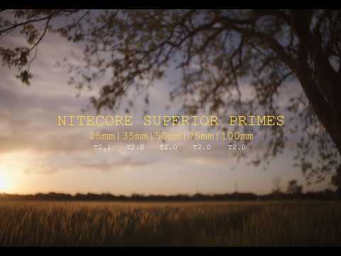 Flashlight Company Making Cinema Lenses? Nitecore Superior Primes
