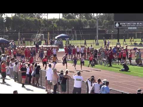 J Rubio - FSB 100m at Sunset Prelims 5-2-14