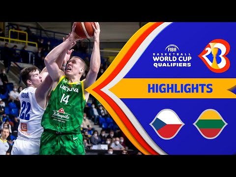 Czech Republic - Lithuania | Highlights - #FIBAWC 2023 Qualifiers