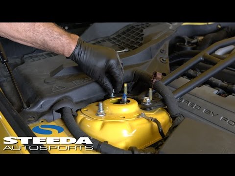 S550 Strut Tower Brace Installation - Steeda
