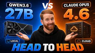 Qwen3.6 27B vs Claude Opus 4.6 | Local Head-to-Head