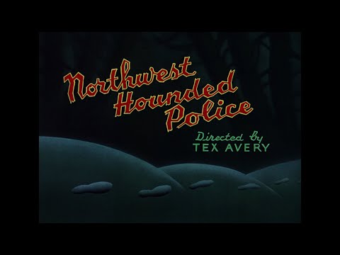 "Northwest Hounded Police" (1946) - original titles recreation restoration [2160p4K]
