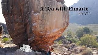 Video thumbnail de A tea with Elmarie, 8a. Rocklands