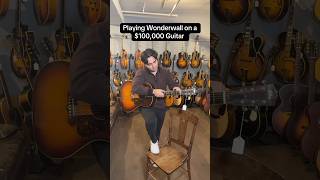 Download lagu Playing Wonderwall on a $100,000 Guitar mp3
