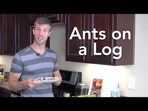 How to Make Ants on a Log