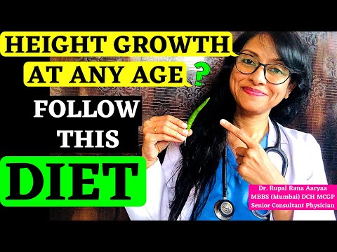 👉 HEIGHT GROWTH AT ANY AGE WITH HEIGHT INCREASE DIET PLAN (Veg and Non Veg) by Dr Rupal ( Hindi )