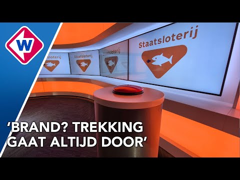 In dit kamertje is de trekking van de Oudejaarsloterij