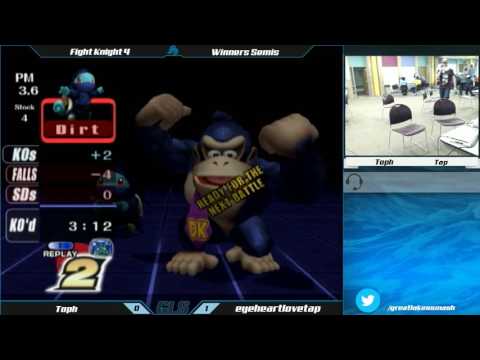 Fight Knight 4 Project M Singles Losers Quarters - Dirtboy (Squirtle) vs. Lucy (Donkey Kong)