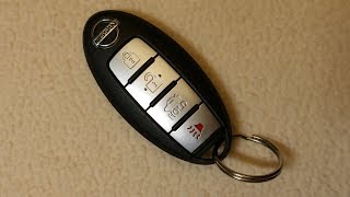 Nissan key fob battery replacement