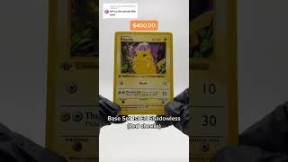 What Is The Rarest Base Set Pikachu