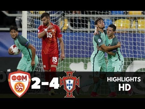 FYR Macedonia vs Portugal All Goals And Highlights 720p  ● UEFA EURO U21 2017