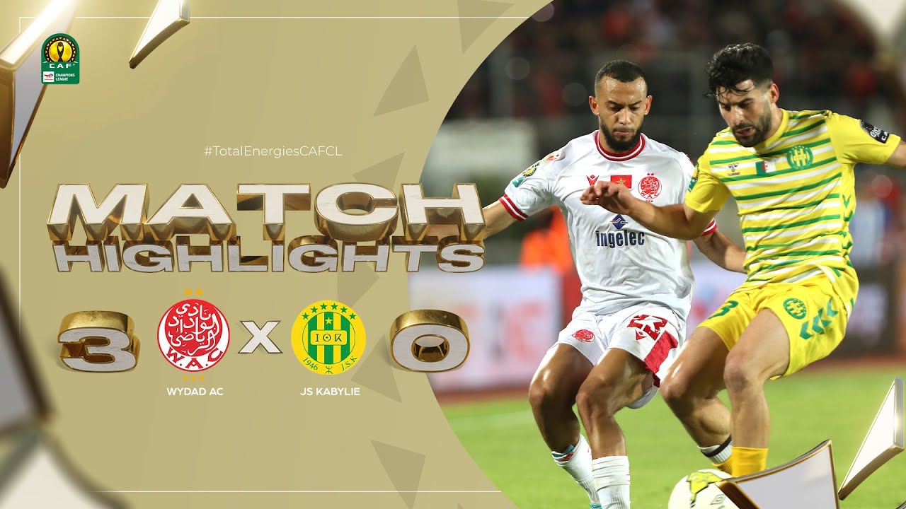 CAF Champions league | Groupe A : Wydad AC 3-0 JS Kabylie