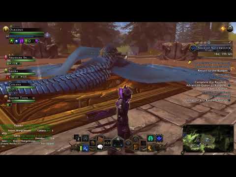 Neverwinter (LIVE) Tiefling Devout Cleric Item Level 22,400 P.54 Siege Event & Dragon Flight