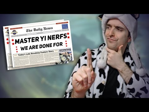THE MASTER YI NERFS MEAN NOTHING AND THE #1 RULE OF LOL - COWSEP
