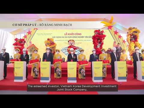 Cụm công nghiệp Yên Bằng tại Nam Định Việt Nam