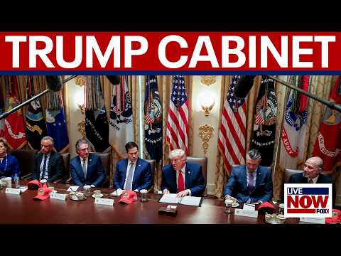 Trump holds emergency cabinet meeting on Iran, gas prices, Strait of Hormuz, FIFA & more