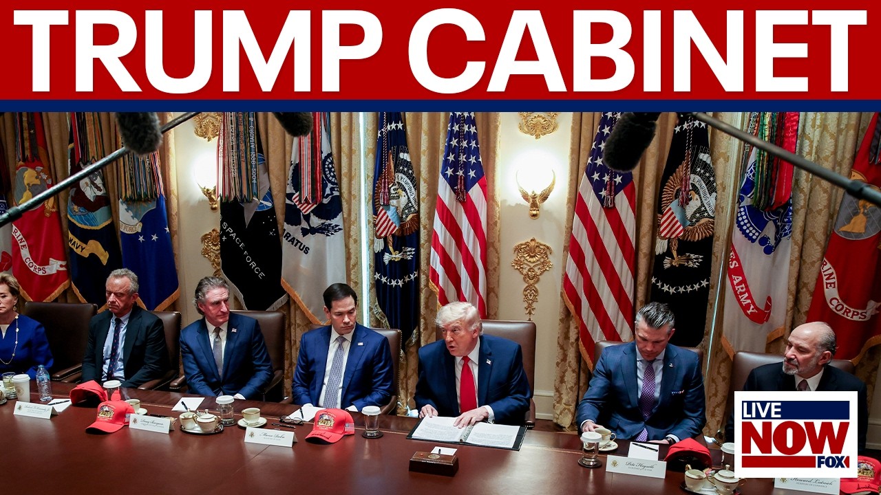 Trump holds emergency cabinet meeting on Iran, gas prices, Strait of Homuz, FIFA & more