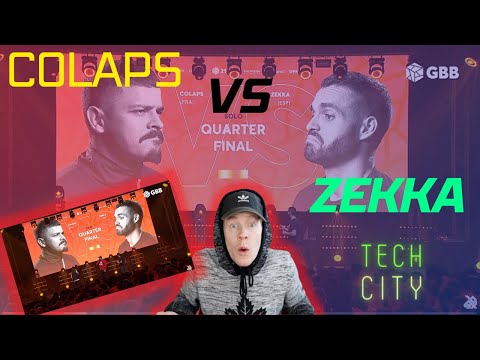 Colaps 🇫🇷 vs Zekka 🇪🇸 | GRAND BEATBOX BATTLE 2021: | Quarter Final REACTION! #beatboxreaction