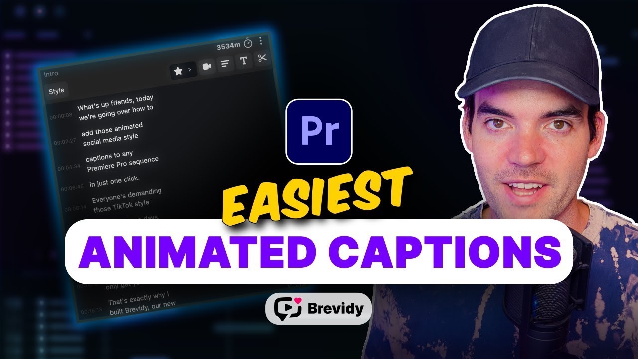 Brevidy - Ultimate captioning tool for Premiere Getting Started Guide