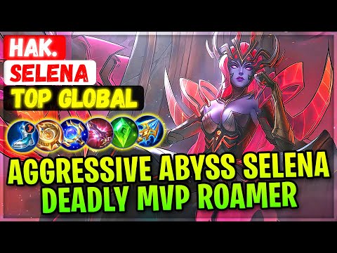 Aggressive Abyss Selena, Deadly MVP Roamer [ Top Global Selena ] Hak. - Mobile Legends Emblem Build