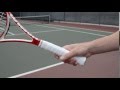Tennis Serve Grip: The Hammer Technique