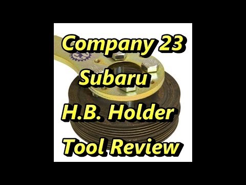 Subaru Harmonic Balancer Tool Review