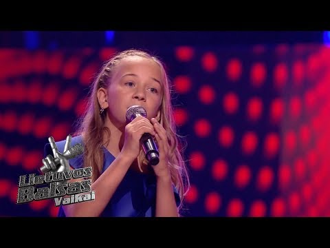 Goda Šikšnytė - Lašeliai | Aklosios perklausos | Lietuvos Balsas. Vaikai S01