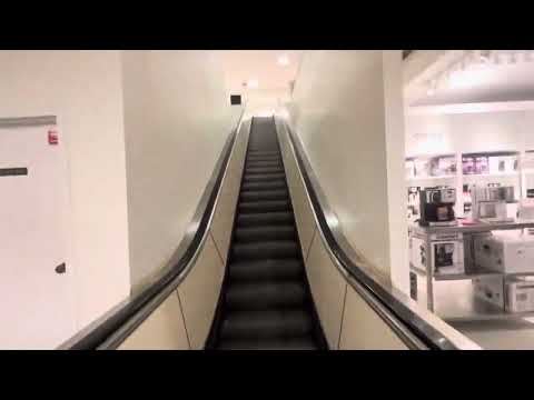 Vintage Montgomery Escalators, JCPenney, Oakland mal, Troy Michigan.