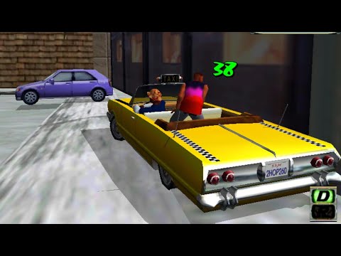 Crazy Taxi (1999) - PC Gameplay | 90s PC Games