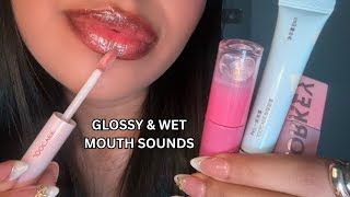 Download lagu ASMR~ TINGLY Lipgloss Application w/ WET Mouth Sounds 💋 Ft. Shein  mp3