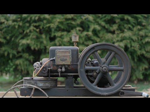 1923 Witte Engine Works 2 Horsepower Hit and Miss Engine: Preparation, Startup, Run & Shutdown