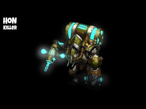 HoN Electrician Gameplay - Steampunk Electrician - Dragozer - 1866 MMR