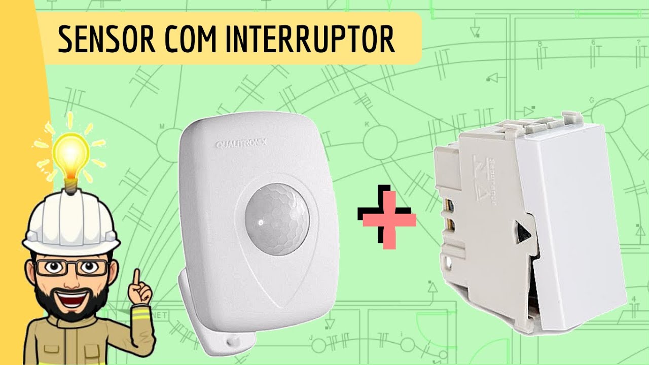 Como instalar SENSOR DE PRESENÇA COM INTERRUPTOR ?