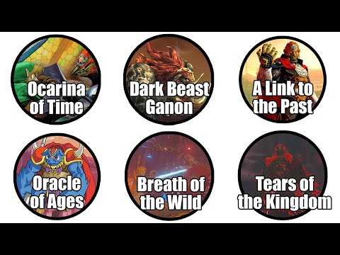 Every Version of Ganondorf in 16 Minutes