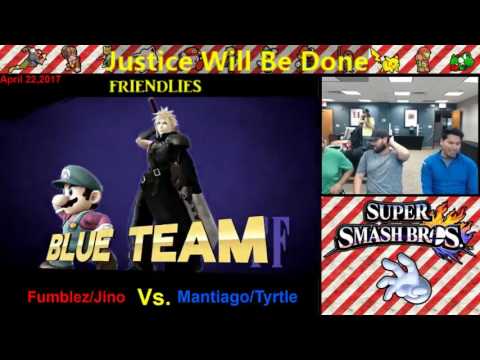 Mantiago/Tyrtle Vs. Jino/Fumblez - Round Robin - Justice Will Be Done