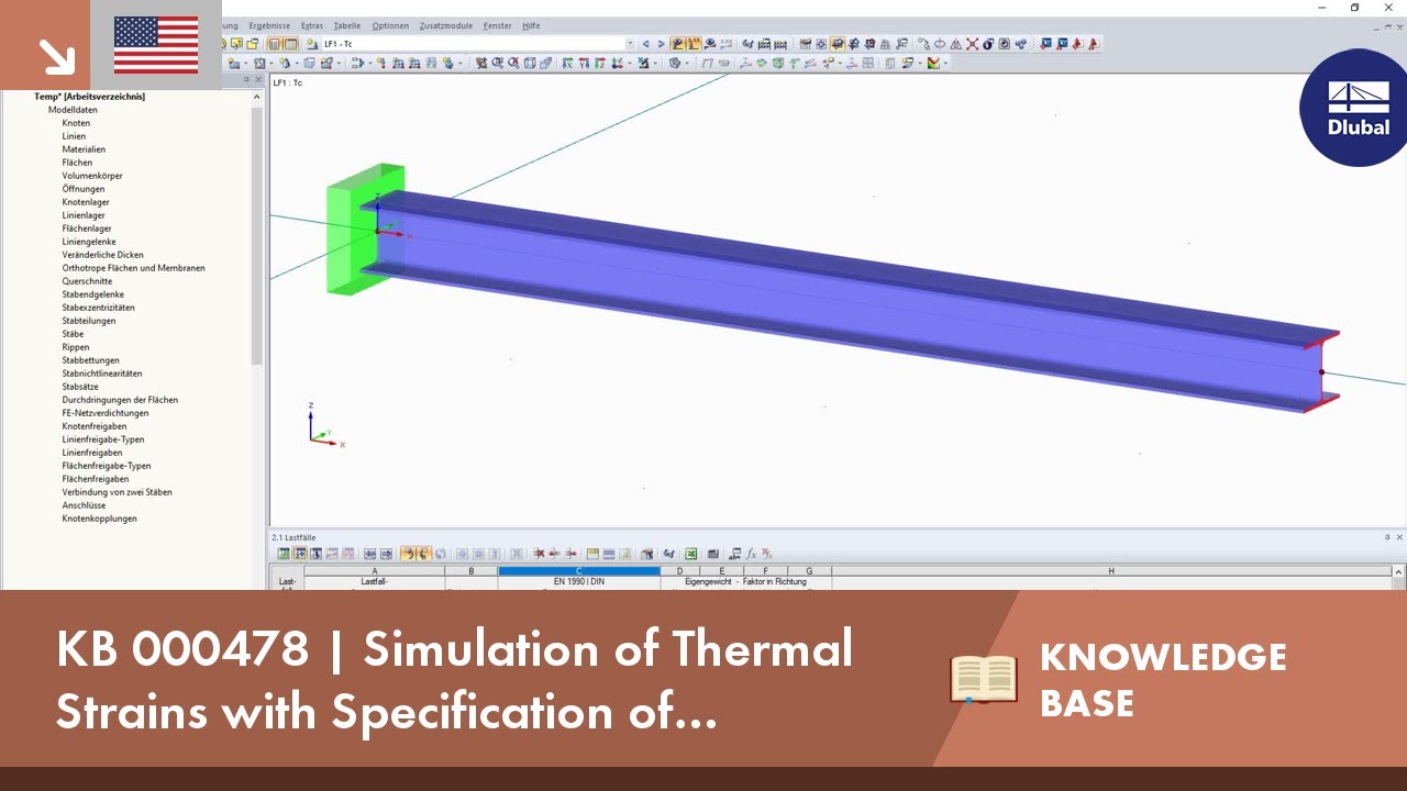 KB 000478 | Simulation of Thermal Strains with Specification of Absolute Temperatures