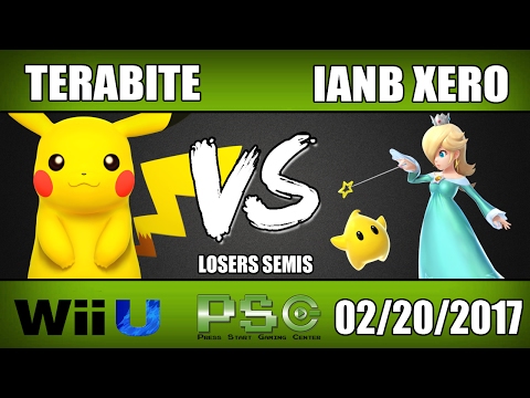 Terabite (Pikachu) vs IANB Xero (Rosalina) - Wii  U Losers Semis - S4M