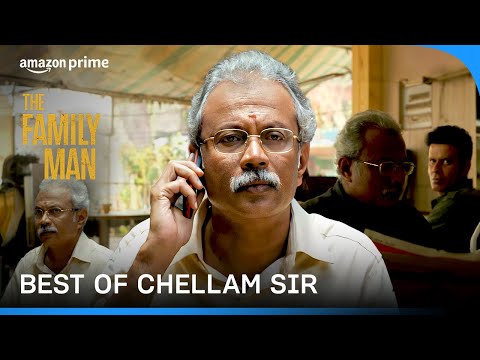 Best Of Chellam Sir | The Family Man | Prime Video India